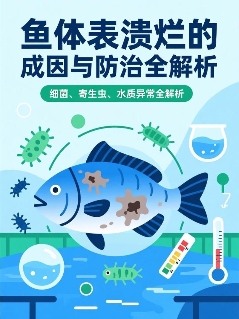 如何判斷魚體潰爛的病因，魚體潰爛病因自查清單，幫你快速定位問題