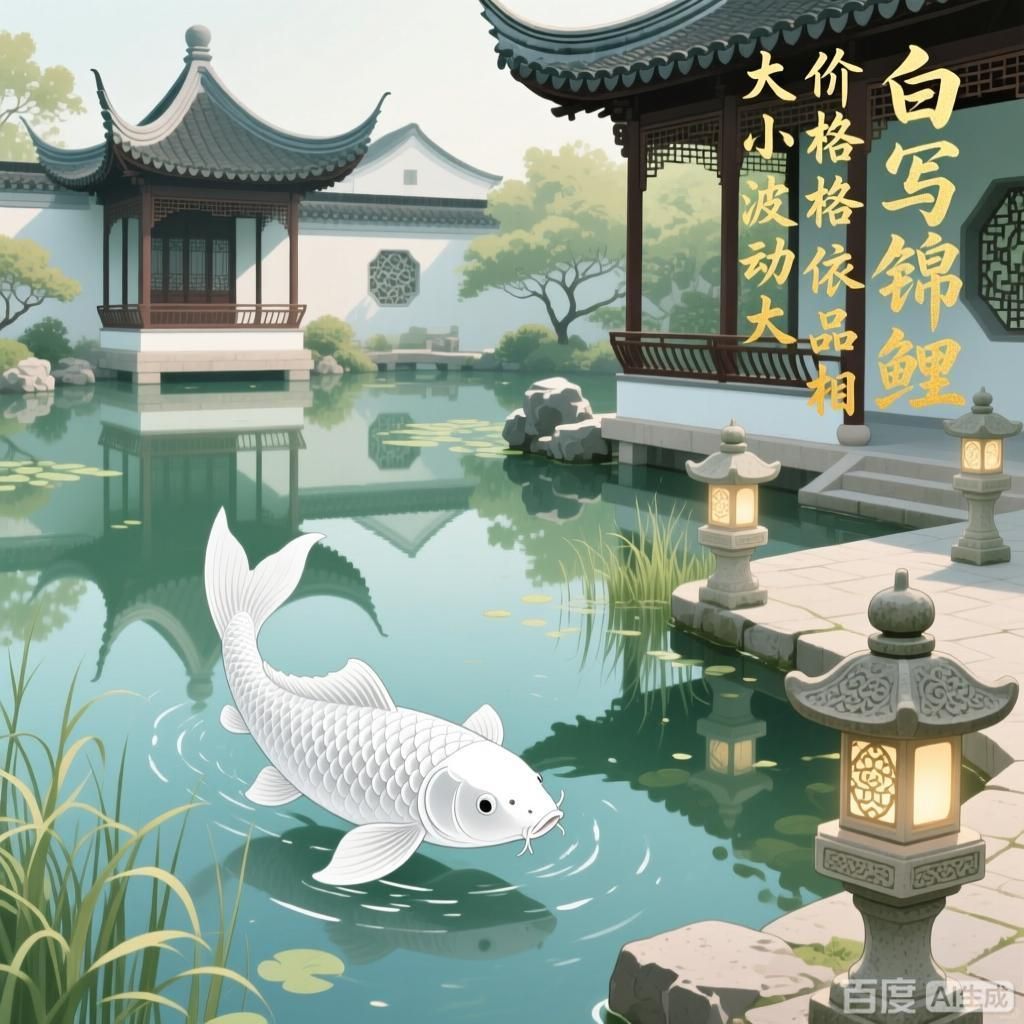 白寫錦鯉的價格范圍，水族品牌中哪個口碑最好？ 白寫錦鯉的價格范圍，水族品牌中哪個口碑最好？ 龍魚百科 第4張