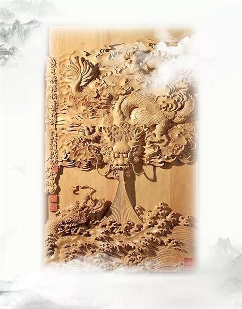 龍魚木雕有哪些名家作品，中國(guó)傳統(tǒng)木雕藝術(shù)之龍魚木雕