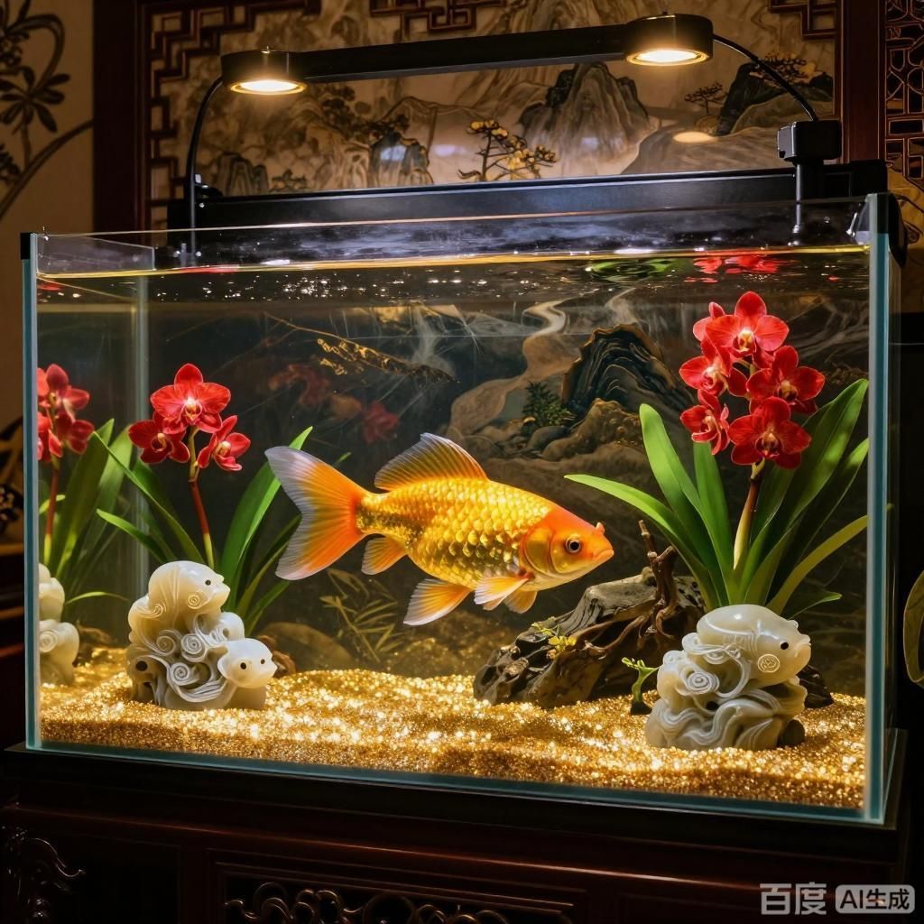 哪種造景方案最適合龍魚？，龍魚缸裝飾品有哪些材質適合龍魚缸裝飾品有哪些
