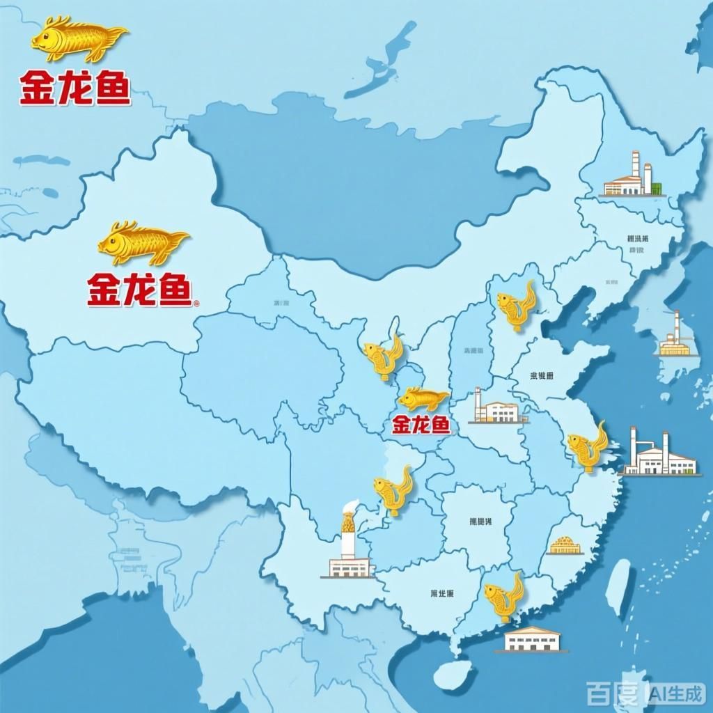金龍魚生產基地的分布情況