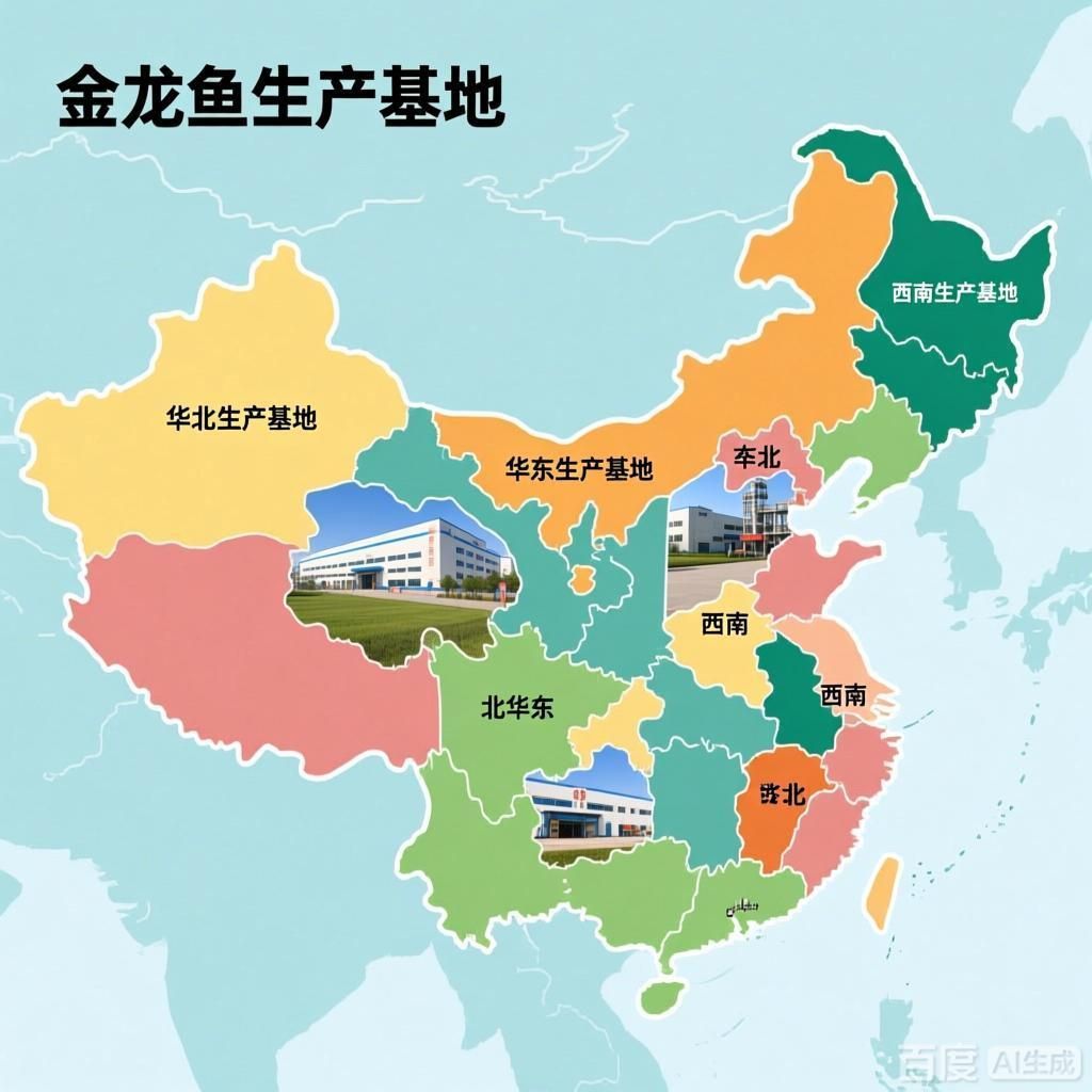 金龍魚生產(chǎn)基地的分布情況