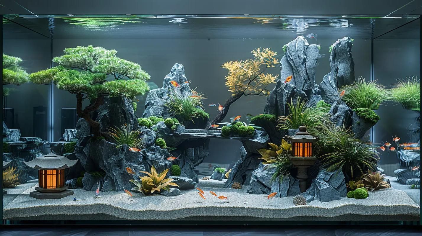 祥龍魚場還有哪些造景風格？，祥龍魚場的造景風格探索 祥龍魚場還有哪些造景風格？，祥龍魚場的造景風格探索 龍魚百科 第11張