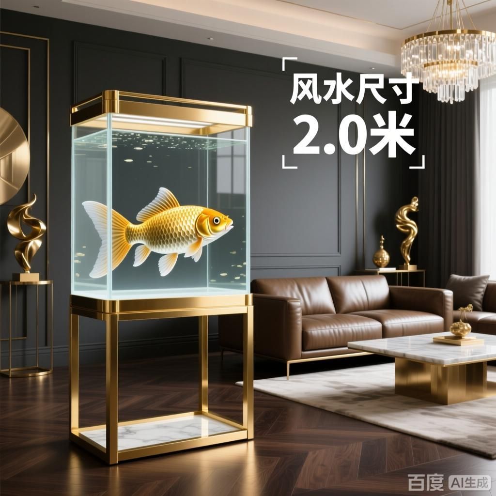 品牌龍魚缸有哪些常見風水尺寸，四張圖均為風格各異的品牌龍魚缸風水尺寸科普插畫 品牌龍魚缸有哪些常見風水尺寸，四張圖均為風格各異的品牌龍魚缸風水尺寸科普插畫 龍魚百科 第4張
