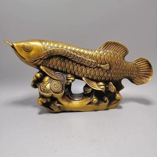 黃銅金龍魚擺件的價格范圍，黃銅金龍魚擺件價格