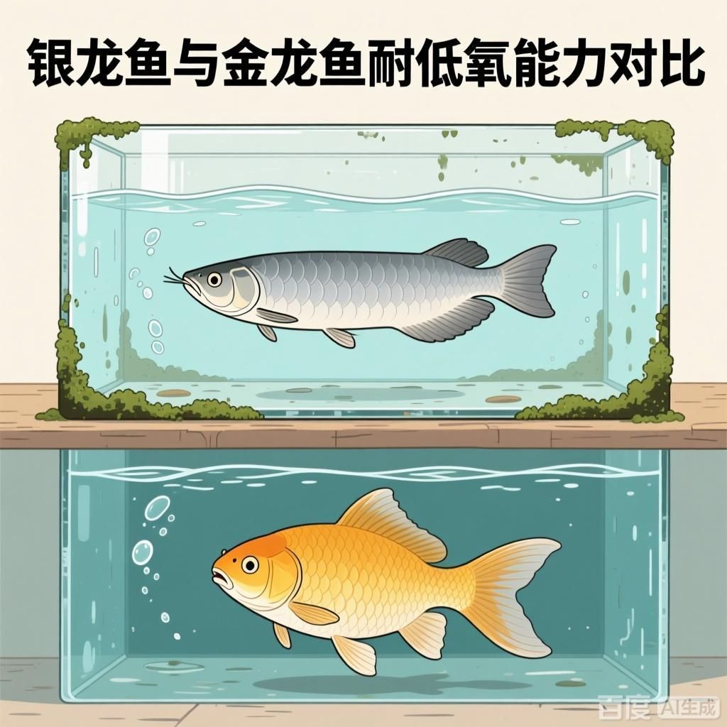 銀龍魚和金龍魚哪個更耐低氧，銀龍魚和金龍魚在耐低氧方面的表現存在差異，四張圖科普
