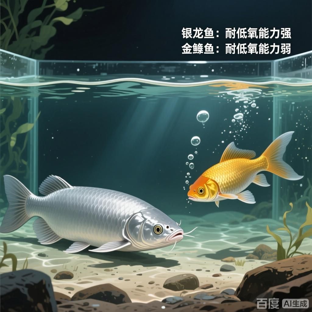 銀龍魚和金龍魚哪個更耐低氧，銀龍魚和金龍魚在耐低氧方面的表現存在差異，四張圖科普