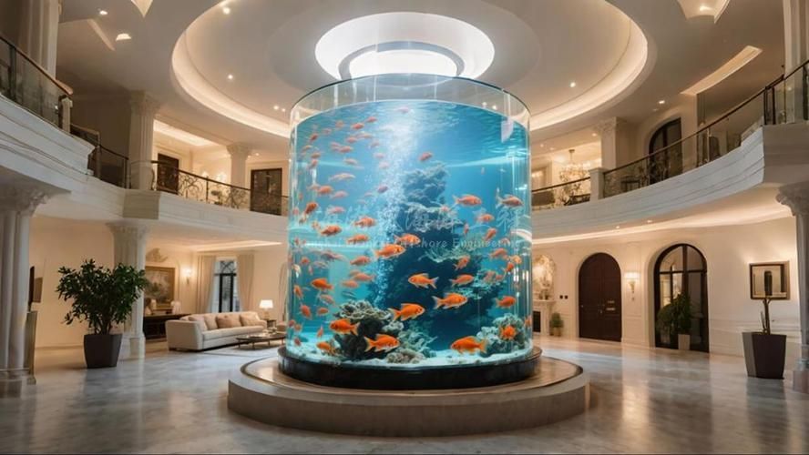 有哪些適合客廳的圓柱形魚缸，適合客廳的圓柱形魚缸 有哪些適合客廳的圓柱形魚缸，適合客廳的圓柱形魚缸 龍魚百科 第3張