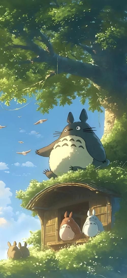 給我一些關于貓和龍貓的圖片，貓和龍貓是什么關系？