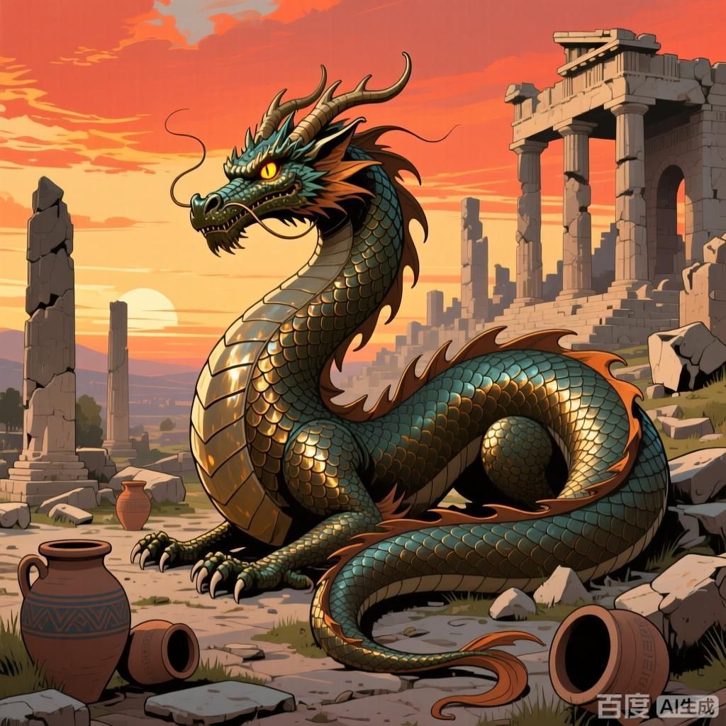 能否詳細解釋一下龍在希臘神話中的角色 能否詳細解釋一下龍在希臘神話中的角色 龍魚百科 第3張