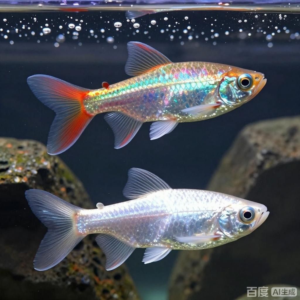 七彩銀龍魚和銀龍魚哪個(gè)更貴？，七彩銀龍魚和銀龍魚的區(qū)別 七彩銀龍魚和銀龍魚哪個(gè)更貴？，七彩銀龍魚和銀龍魚的區(qū)別 龍魚百科 第2張