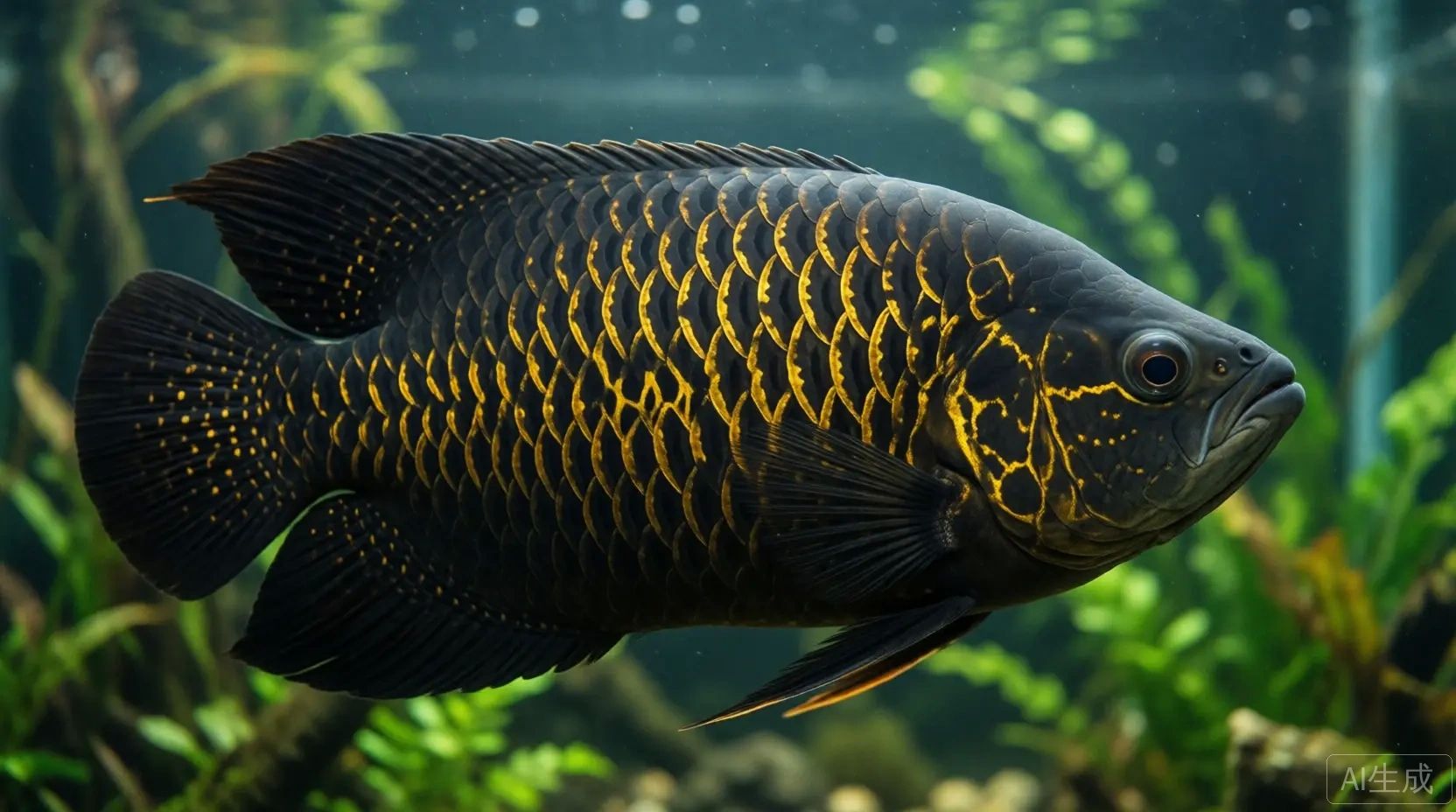 龍魚黑鱗最怕三種顏色，龍魚黑鱗對顏色的恐懼