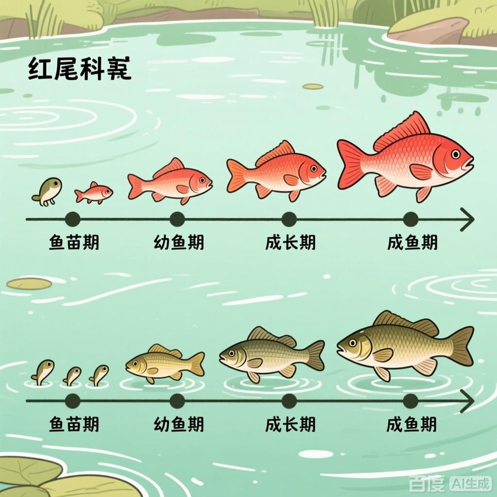 紅尾魚和翹嘴魚的養(yǎng)殖周期對(duì)比，紅尾魚和翹嘴魚養(yǎng)殖周期的對(duì)比分析 紅尾魚和翹嘴魚的養(yǎng)殖周期對(duì)比，紅尾魚和翹嘴魚養(yǎng)殖周期的對(duì)比分析 龍魚百科 第3張