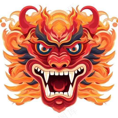 給我一些紅龍頭像的圖片，紅龍頭像分類指南
