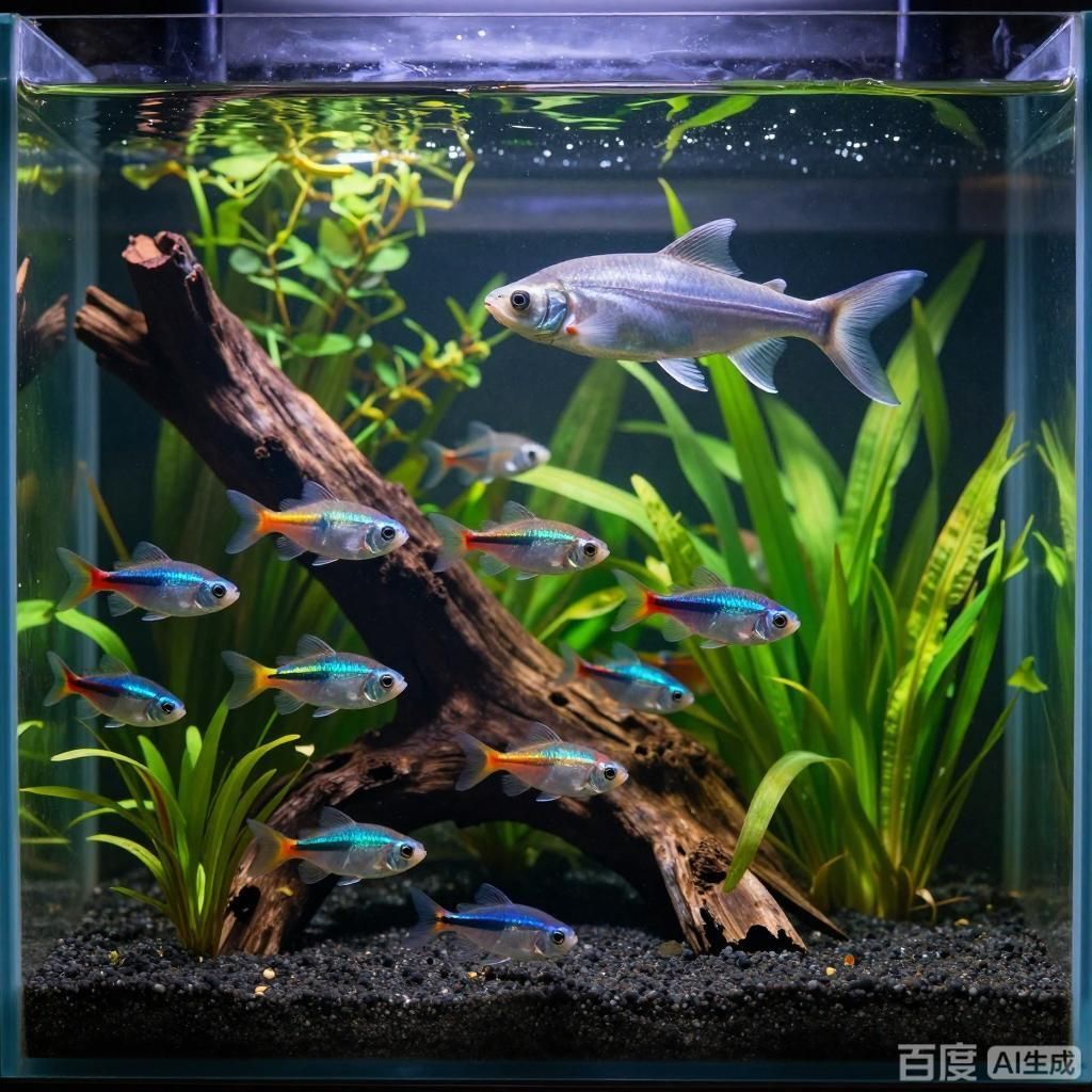 七彩魚和銀龍魚混養的成功率高嗎？，七彩魚和銀龍魚混養的成功率高嗎,