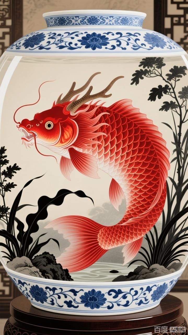 如何選擇適合的紅龍魚壁紙，如何選擇適合的紅龍魚壁紙，4款紅龍魚壁紙