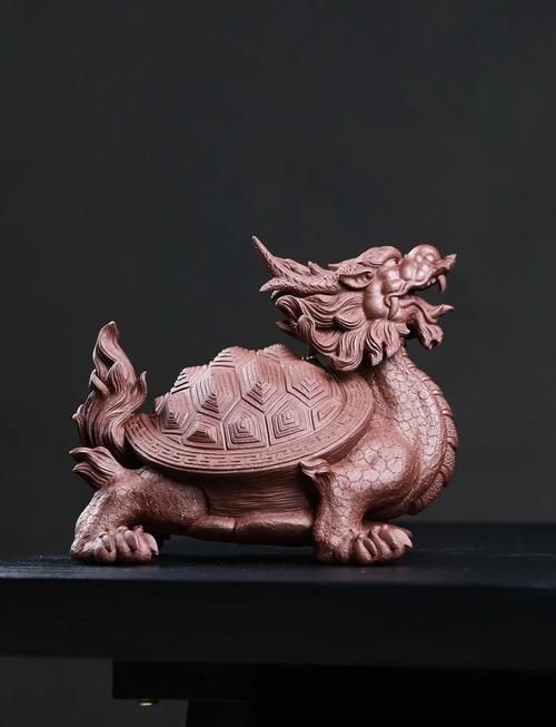 給我一些龍龜的圖片，龍龜文化與古生物對比