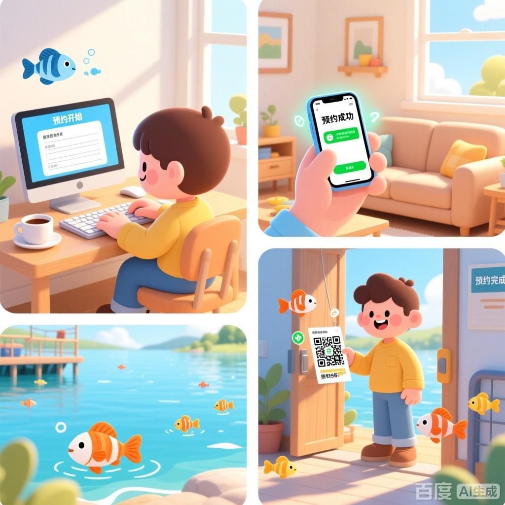如何預(yù)約參觀魚場？