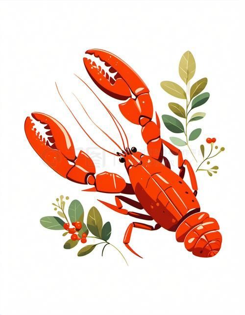 有哪些免費的龍蝦插畫資源 有哪些免費的龍蝦插畫資源 龍魚百科 第3張
