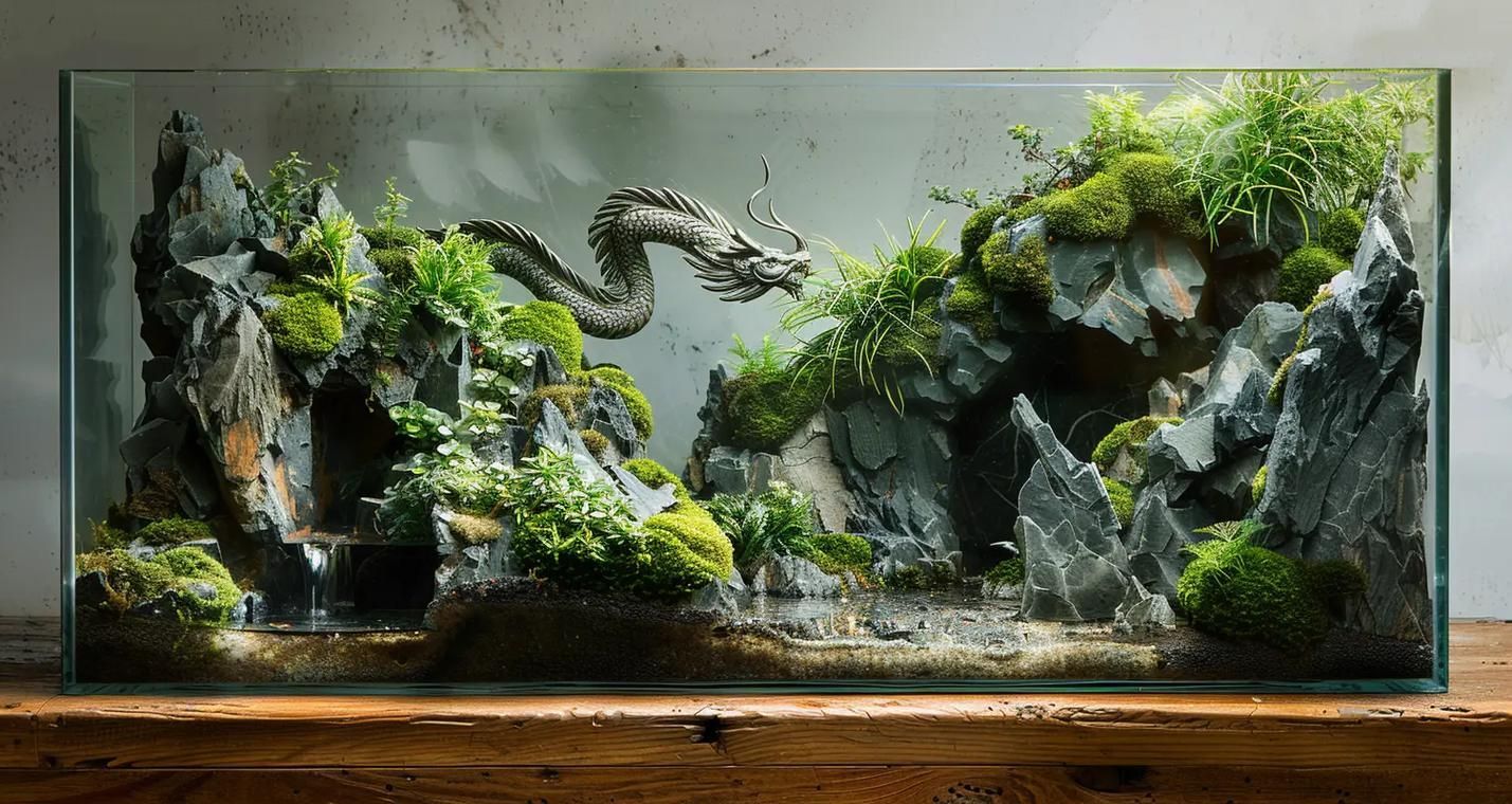 如何設置龍魚的魚缸？