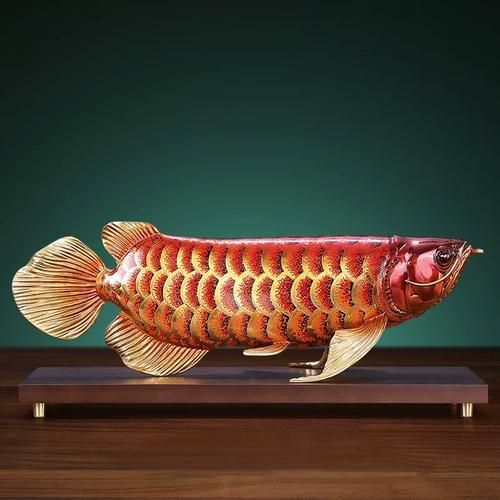 聚財(cái)龍魚(yú)擺件有哪些材質(zhì)選擇，禮之源全銅風(fēng)水金龍魚(yú)擺件 聚財(cái)龍魚(yú)擺件有哪些材質(zhì)選擇，禮之源全銅風(fēng)水金龍魚(yú)擺件 龍魚(yú)百科 第6張