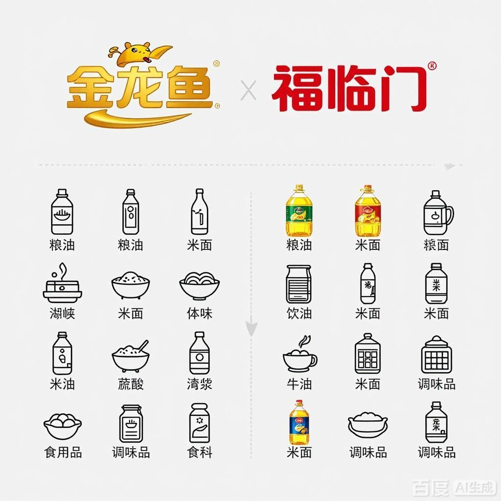 詳細分析金龍魚與福臨門的競爭，金龍魚與福臨門的市場競爭