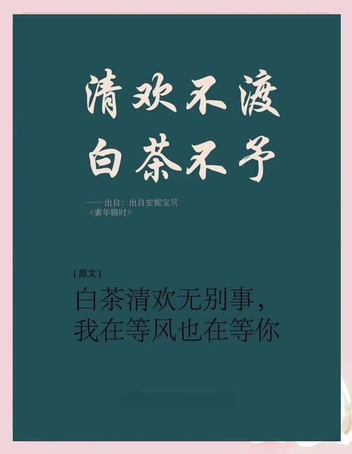 白茶飲無還有哪些知名作品，白茶飲無還有哪些知名作品，