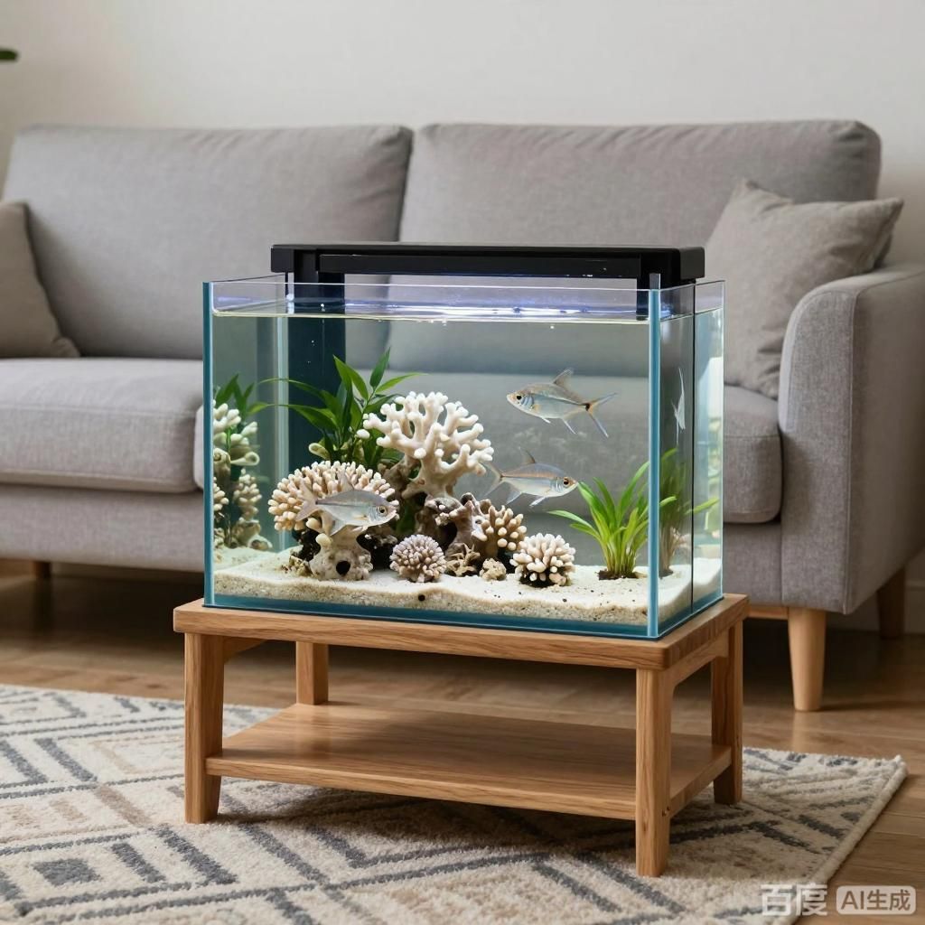 哪種魚最適合客廳飼養，哪種魚最適合客廳飼養,四張圖分別展示了四種適合客廳飼養的觀賞魚