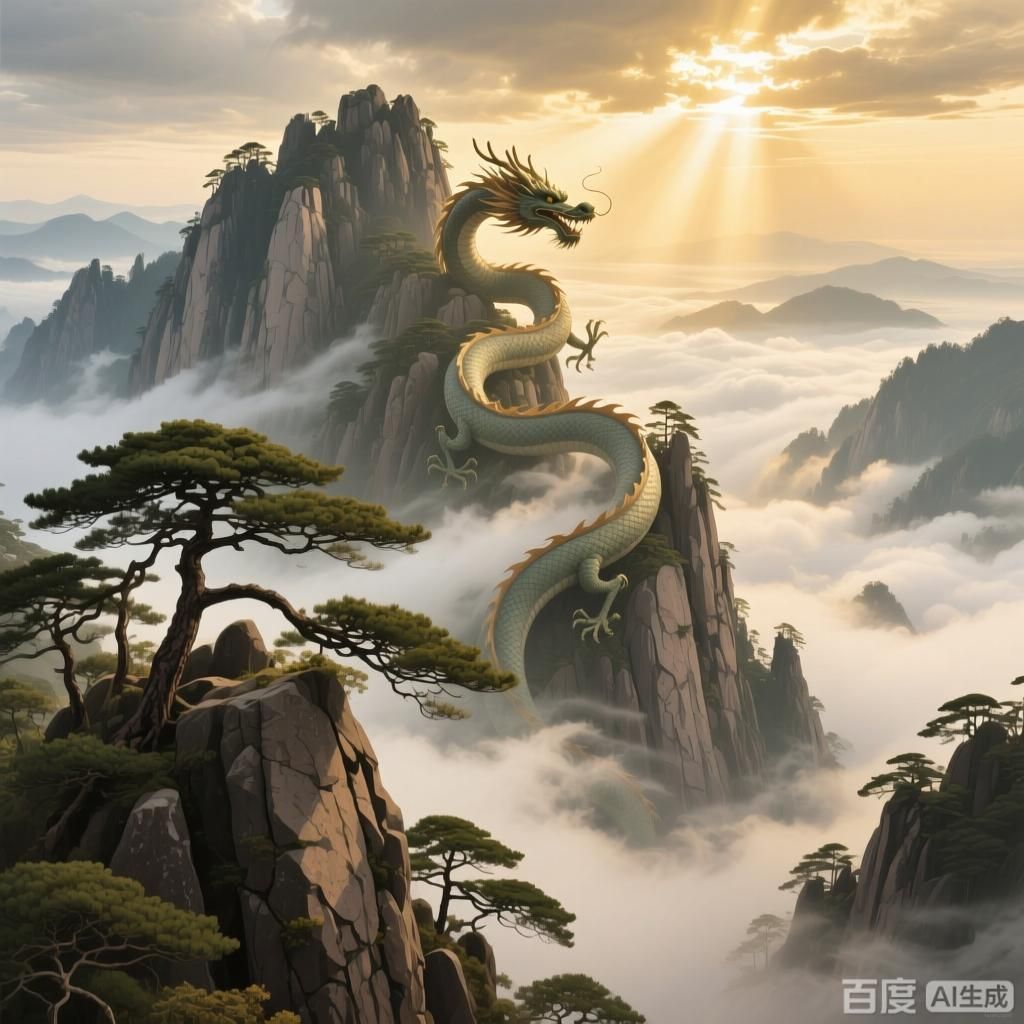 有哪些著名的生龍地形案例，4張生龍地形主題插畫 有哪些著名的生龍地形案例，4張生龍地形主題插畫 龍魚百科 第2張
