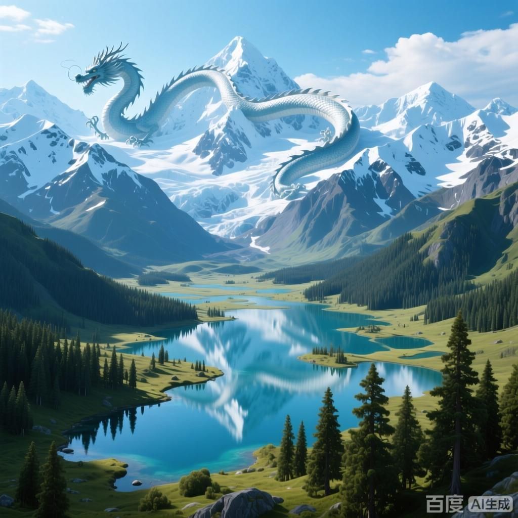 有哪些著名的生龍地形案例，4張生龍地形主題插畫 有哪些著名的生龍地形案例，4張生龍地形主題插畫 龍魚百科 第4張