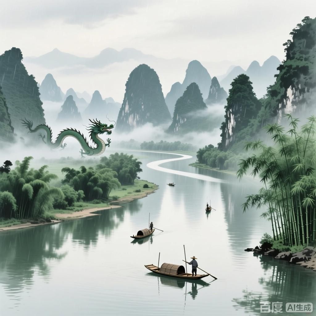 有哪些著名的生龍地形案例，4張生龍地形主題插畫 有哪些著名的生龍地形案例，4張生龍地形主題插畫 龍魚百科 第3張