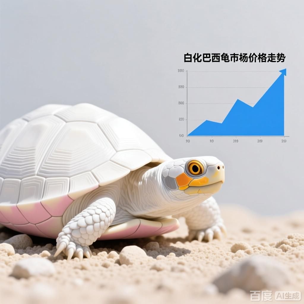 白化巴西龜的市場價格走勢，白化巴西龜市場價格走勢 白化巴西龜的市場價格走勢，白化巴西龜市場價格走勢 龍魚百科 第1張
