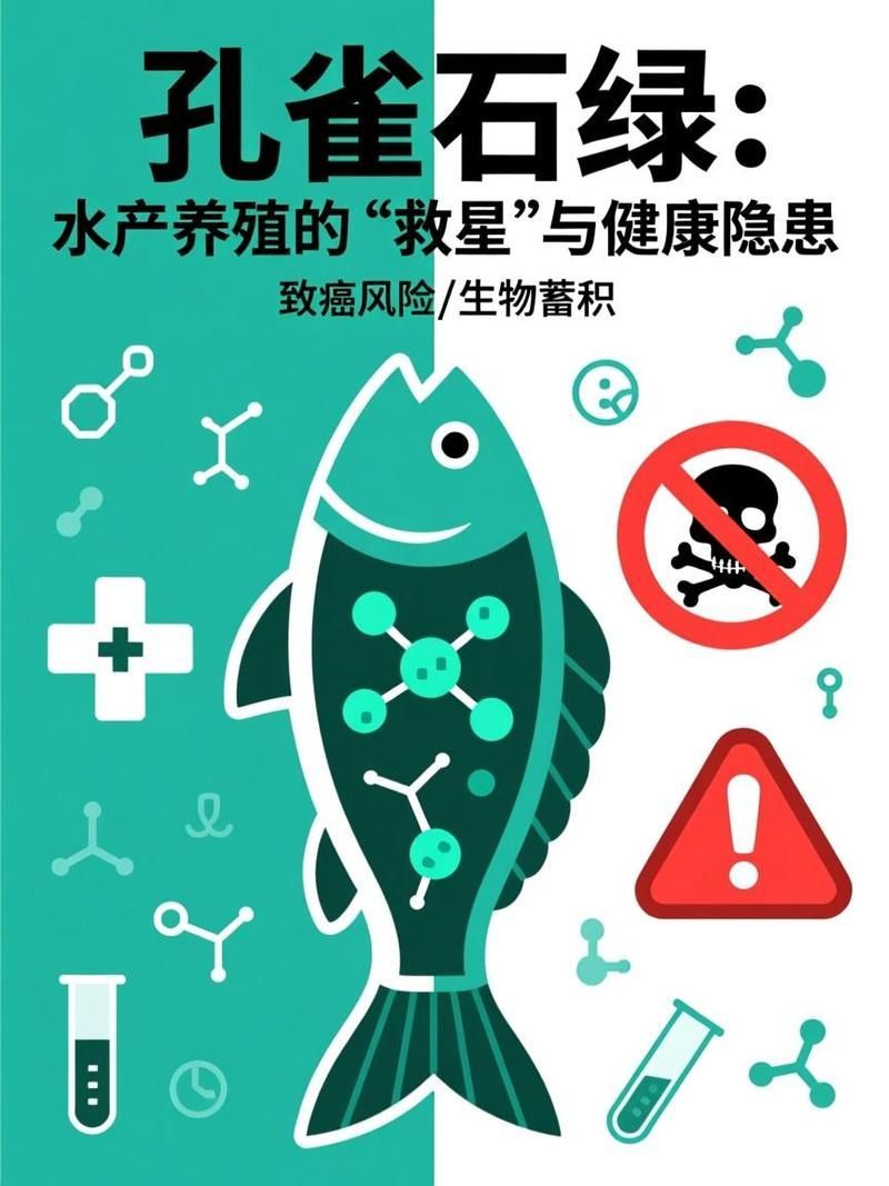 孔雀石綠為何會被禁用，孔雀石綠是一種被禁用的化合物其禁用原因與健康風險有關 孔雀石綠為何會被禁用，孔雀石綠是一種被禁用的化合物其禁用原因與健康風險有關 龍魚百科 第1張