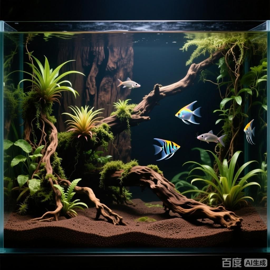 如何搭配魚缸造景，如何搭配魚缸造景，4張魚缸造景示意圖 如何搭配魚缸造景，如何搭配魚缸造景，4張魚缸造景示意圖 龍魚百科 第4張