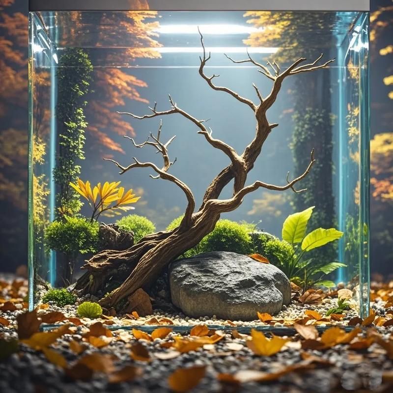給我一些龍魚缸造景的示例，金龍魚市場價動態有哪些影響因素？