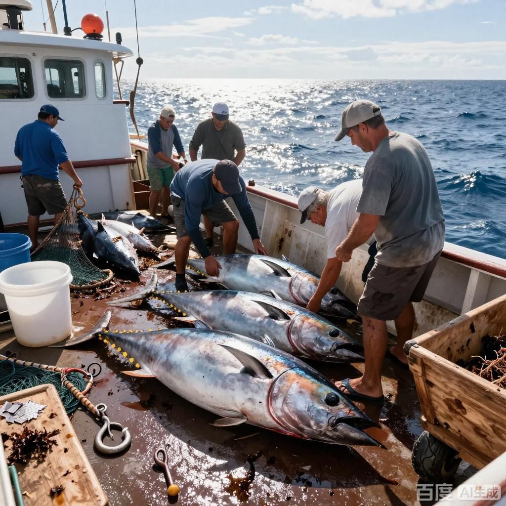 藍鰭金槍魚為何會瀕臨枯竭，藍鰭金槍魚為何會瀕臨枯竭這組圖展現藍鰭金槍魚的生存現狀 藍鰭金槍魚為何會瀕臨枯竭，藍鰭金槍魚為何會瀕臨枯竭這組圖展現藍鰭金槍魚的生存現狀 龍魚百科 第3張