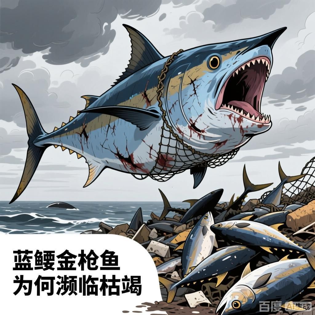 藍鰭金槍魚為何會瀕臨枯竭，藍鰭金槍魚為何會瀕臨枯竭這組圖展現藍鰭金槍魚的生存現狀 藍鰭金槍魚為何會瀕臨枯竭，藍鰭金槍魚為何會瀕臨枯竭這組圖展現藍鰭金槍魚的生存現狀 龍魚百科 第2張