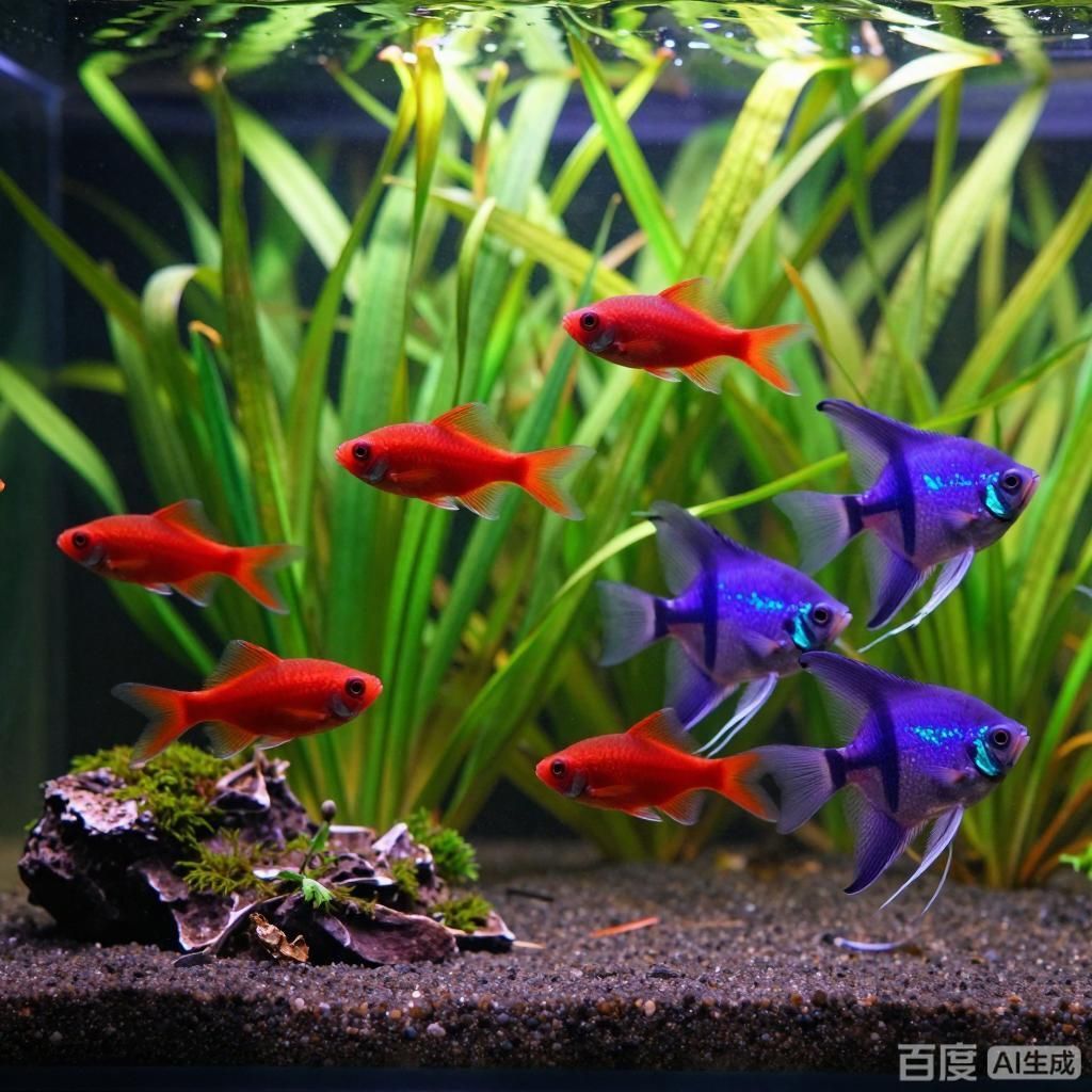 如何根據(jù)魚缸背景選擇魚的顏色，如何根據(jù)魚缸背景選擇魚的顏色,四組不同魚缸背景與配魚色彩搭配的演示圖 如何根據(jù)魚缸背景選擇魚的顏色，如何根據(jù)魚缸背景選擇魚的顏色,四組不同魚缸背景與配魚色彩搭配的演示圖 龍魚百科 第3張