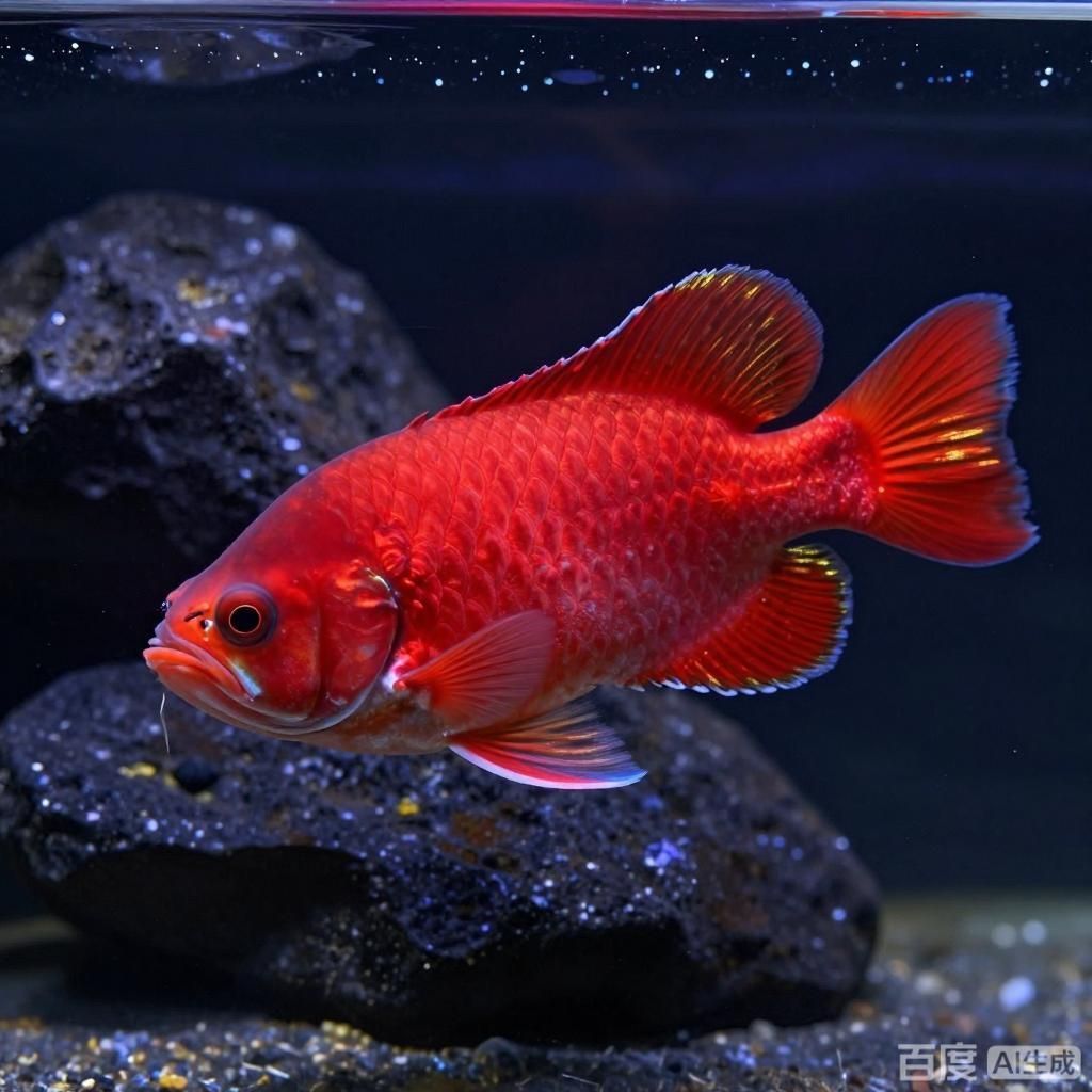 短身紅龍魚(yú)如何發(fā)色？，短身紅龍魚(yú)多久發(fā)色一次？