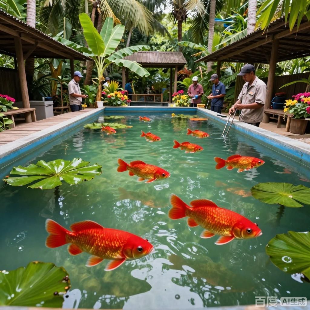 推薦一些知名的紅龍魚養殖場，亞洲最大的紅龍魚養殖場，不僅提供高質量的紅龍魚種群