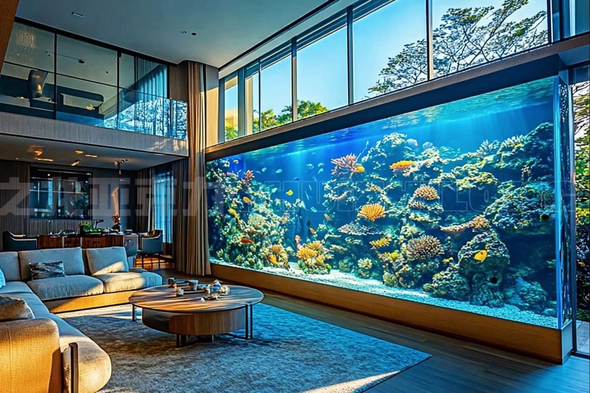 推薦一些適合放在客廳的魚缸款式，客廳魚缸款式推薦，適合放在客廳的魚缸款式推薦 推薦一些適合放在客廳的魚缸款式，客廳魚缸款式推薦，適合放在客廳的魚缸款式推薦 龍魚百科 第15張