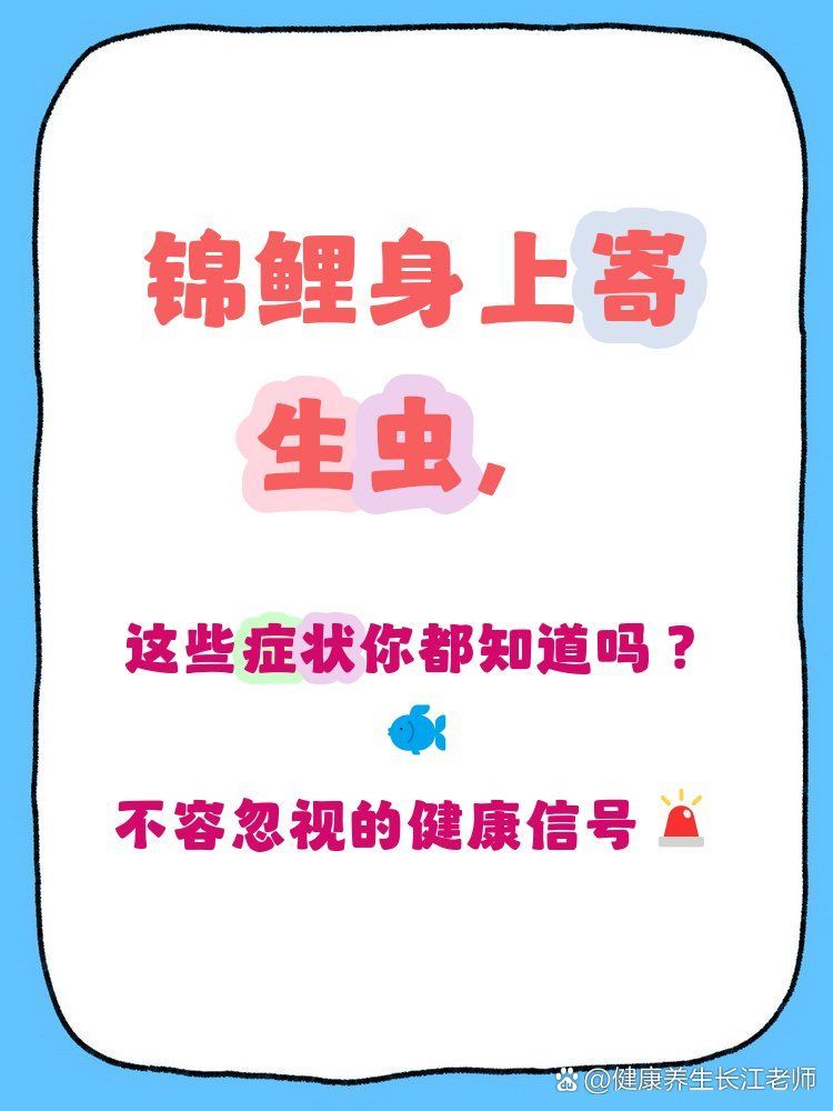 詳細閱讀:如何預(yù)防錦鯉寄生蟲感染,如何判斷錦鯉是否被寄生蟲侵擾 如何預(yù)防錦鯉寄生蟲感染,如何判斷錦鯉是否被寄生蟲侵擾