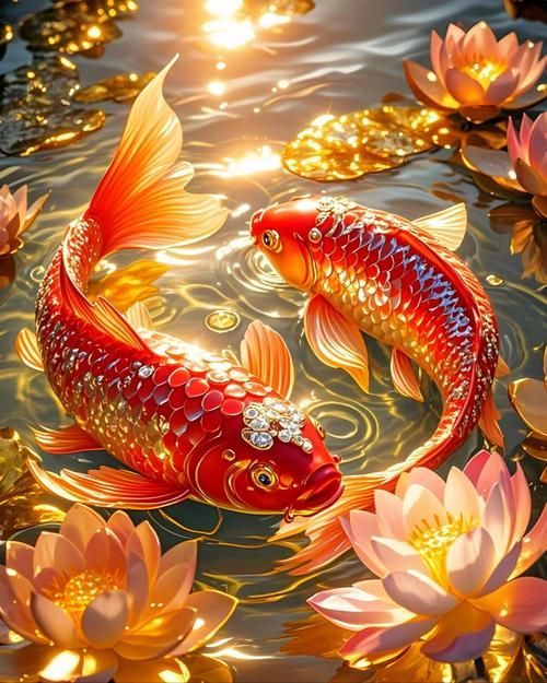 招財轉運魚圖片大全，招財轉運魚圖片大全金龍魚轉基因油有哪些品牌