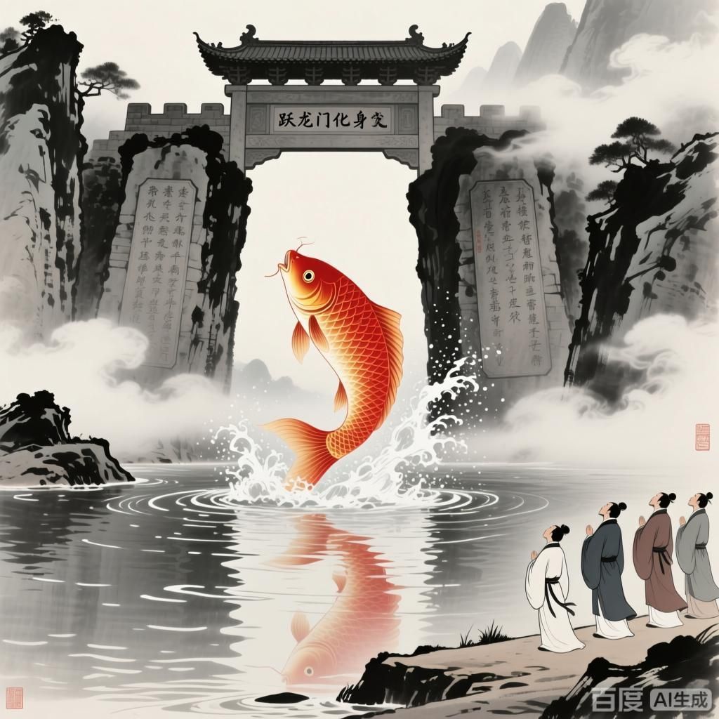 年魚(yú)文化有哪些傳說(shuō)，金頭過(guò)背金龍魚(yú)
