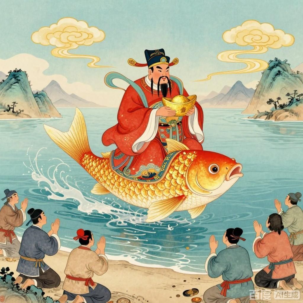 年魚(yú)文化有哪些傳說(shuō)，金頭過(guò)背金龍魚(yú)