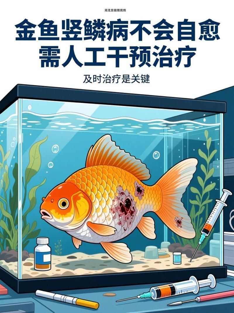 魚豎鱗病會自愈嗎，暹羅斗魚，錦鯉豎鱗病會自愈嗎