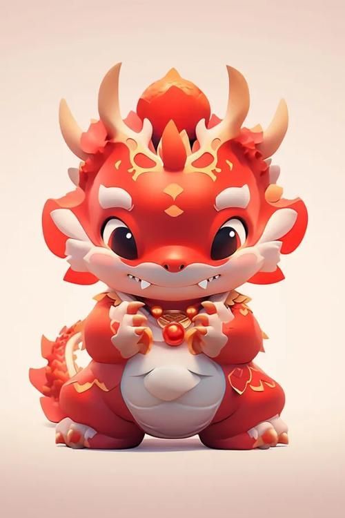 有沒有招財龍的3D模型素材，招財龍3d模型素材