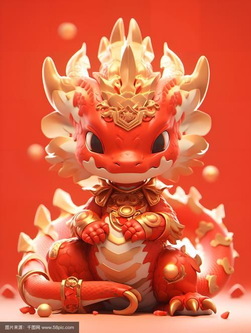 有沒有招財龍的3D模型素材，招財龍3d模型素材