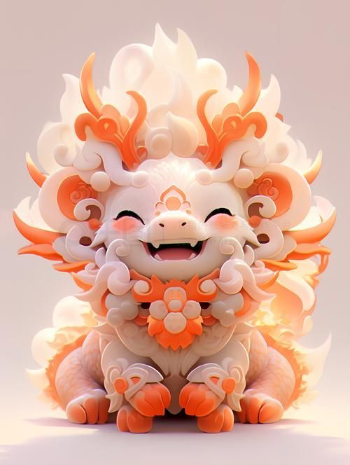 有沒有招財龍的3D模型素材，招財龍3d模型素材