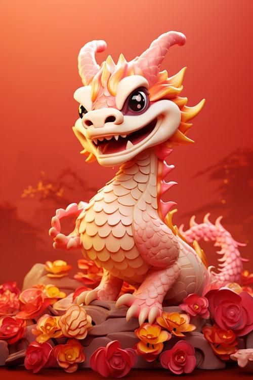 有沒有招財龍的3D模型素材，招財龍3d模型素材
